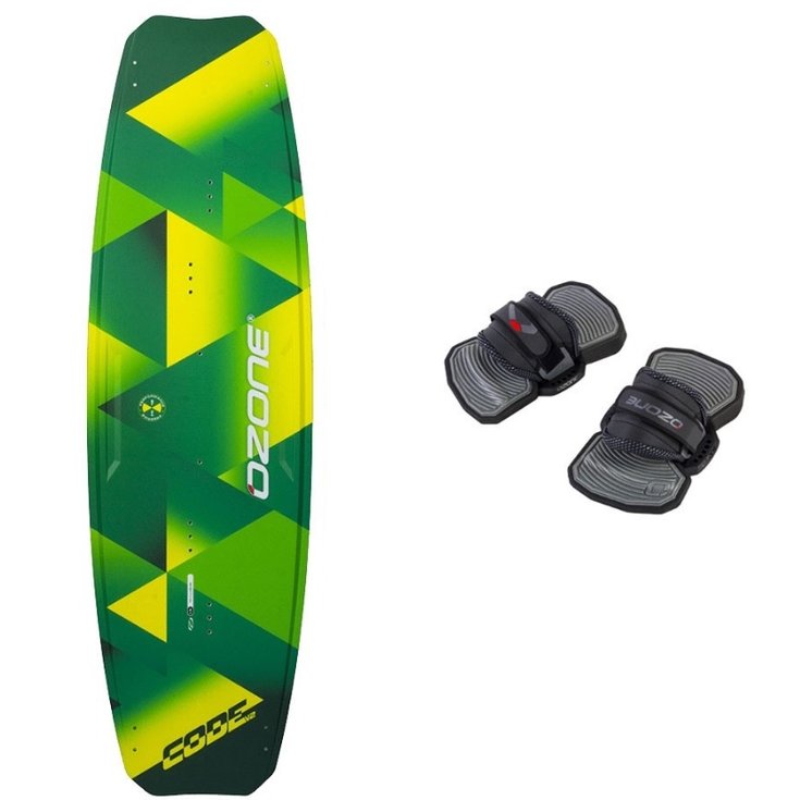 Ozone Board de Kite Code V2 Complète 2021 - Green Profil