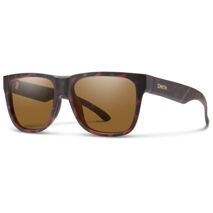 Smith Lunettes de soleil Lowdown 2 Matte Tortoise Chromapop Brown Présentation
