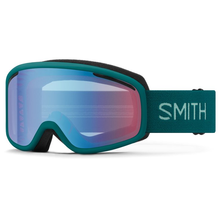 Smith Masque de Ski Vogue Malachite Blue Sensor Mirror Présentation
