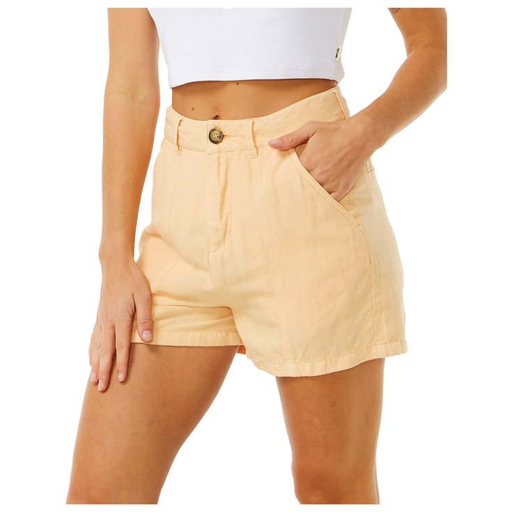 Rip Curl Short Premium Linen Light Orange Présentation