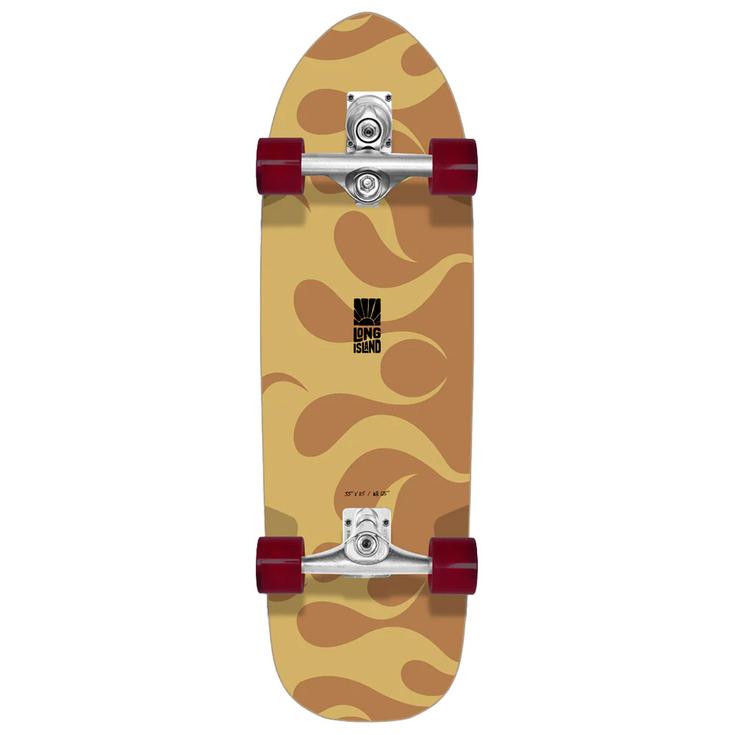 Long Island Surfskate Flaming Profil