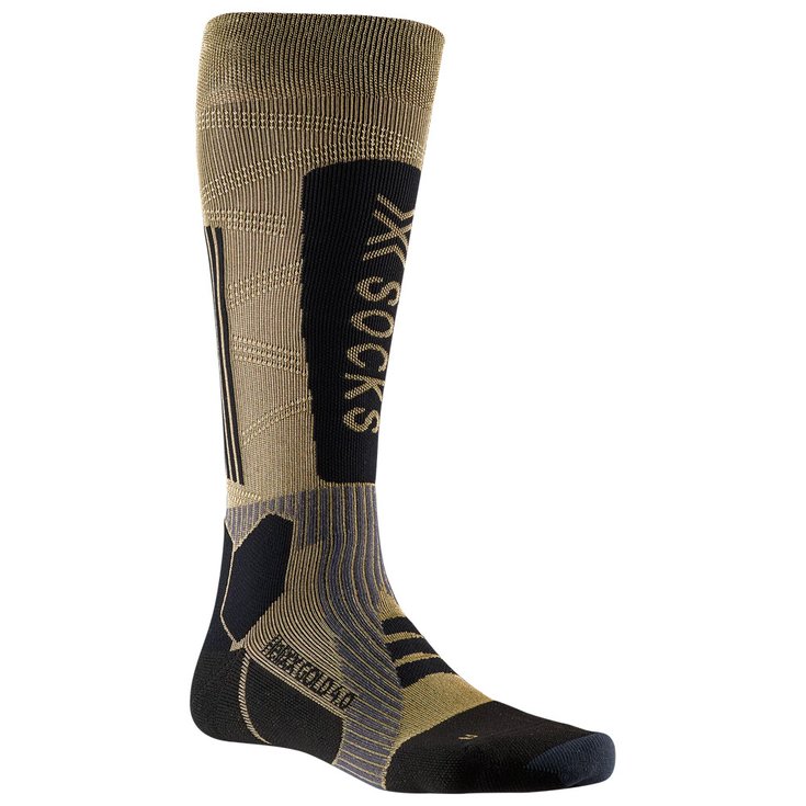 X Socks Chaussettes Helixx Gold 4.0 Men Black Gold Présentation