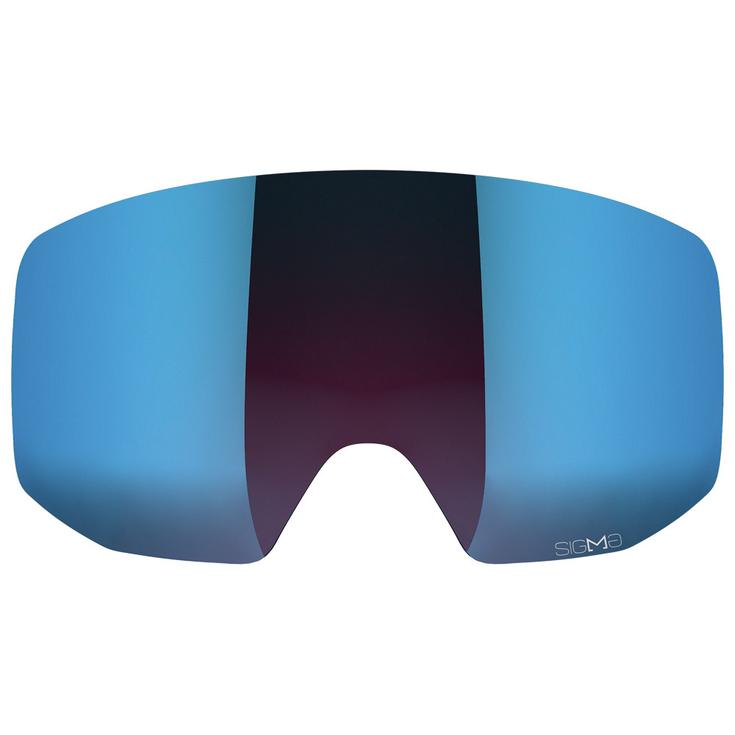 Salomon Visière Driver Pro Lens Sigma Sky Blue Présentation