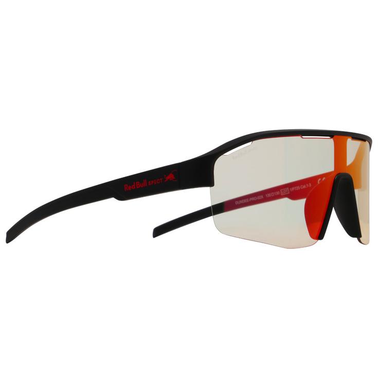 Red Bull Spect Lunettes de soleil Dundee Pro Black Photochromic Red Mirror Présentation