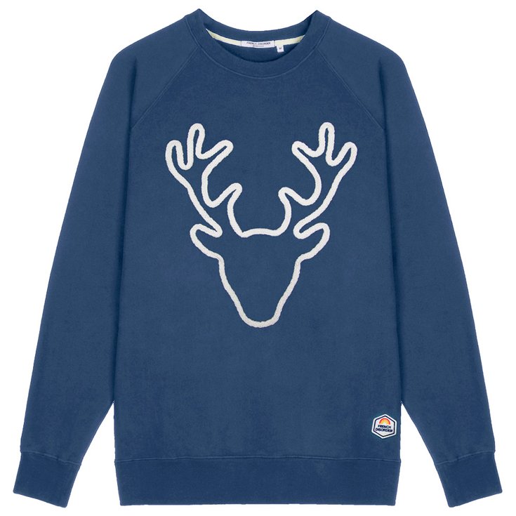 French Disorder Sweat Clyde Rudolph (Tricotin) Navy Présentation