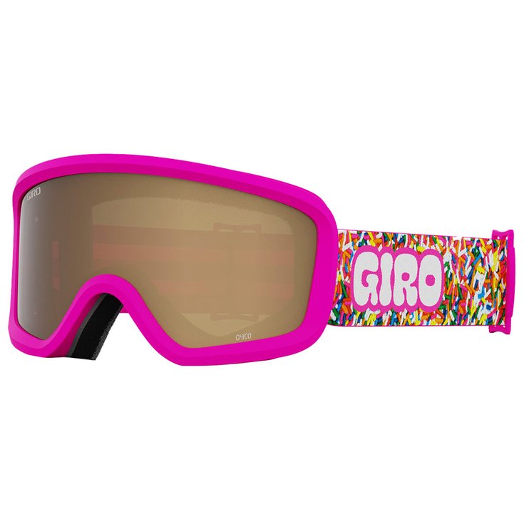 Giro Masque de Ski Chico 2.0 Pink Sprinkles Amber Rose Présentation