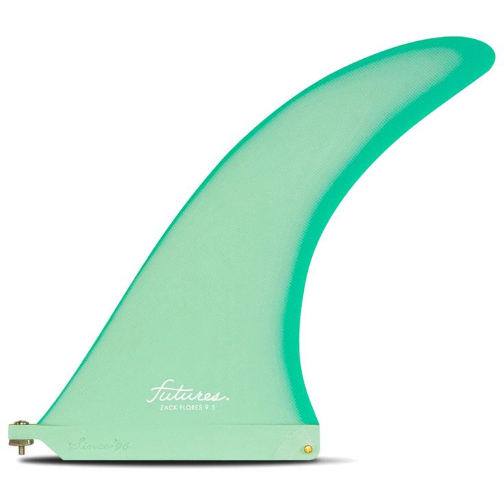 Futures Fins Ailerons Surf Zack Flores Mint Présentation