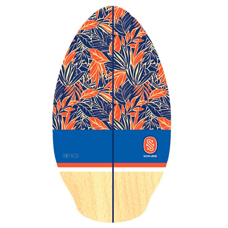 Skim1 Skimboard Tropikz 37 Royal/Orange Présentation