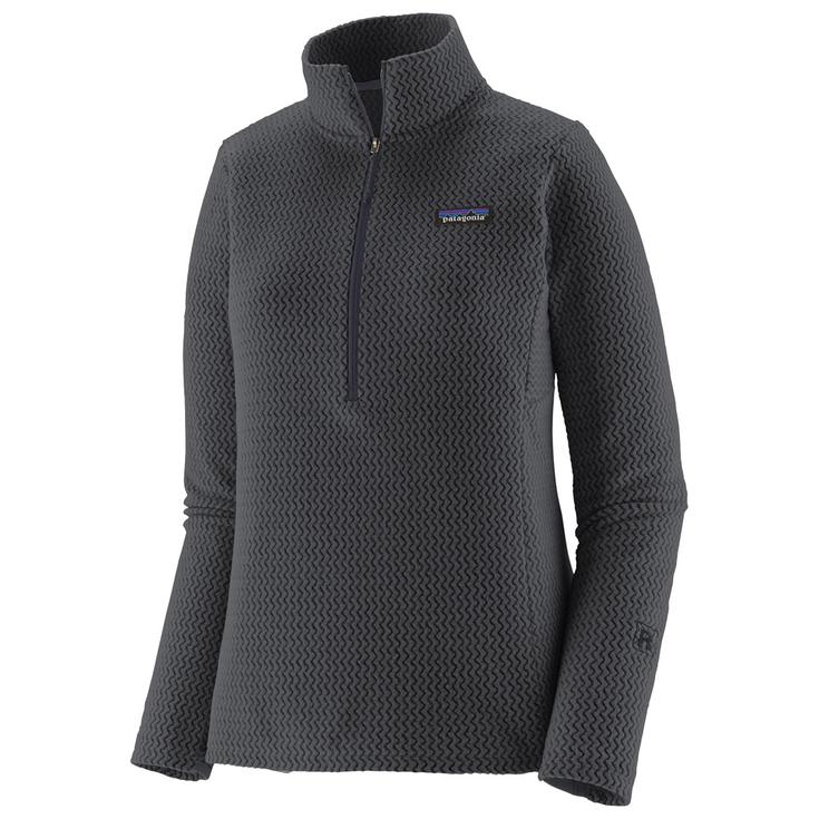 Patagonia Polaire W's R1 Air Zip Neck Smolder Blue Présentation
