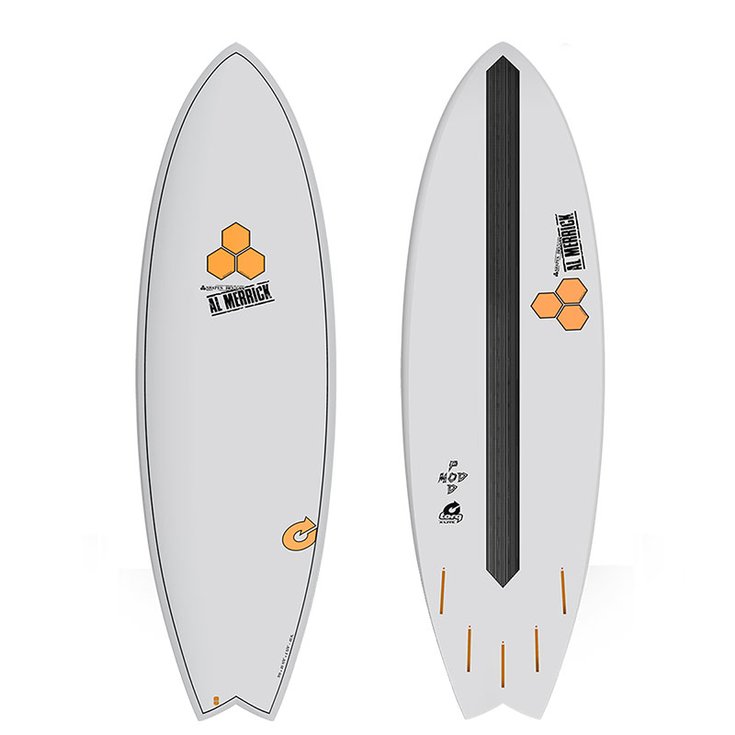 Channel Islands Board de Surf Torq Pod Mod Xlite - Grey Côté