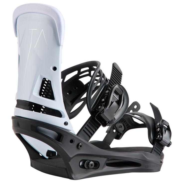 Burton Fix Snowboard Malavita Black White Présentation