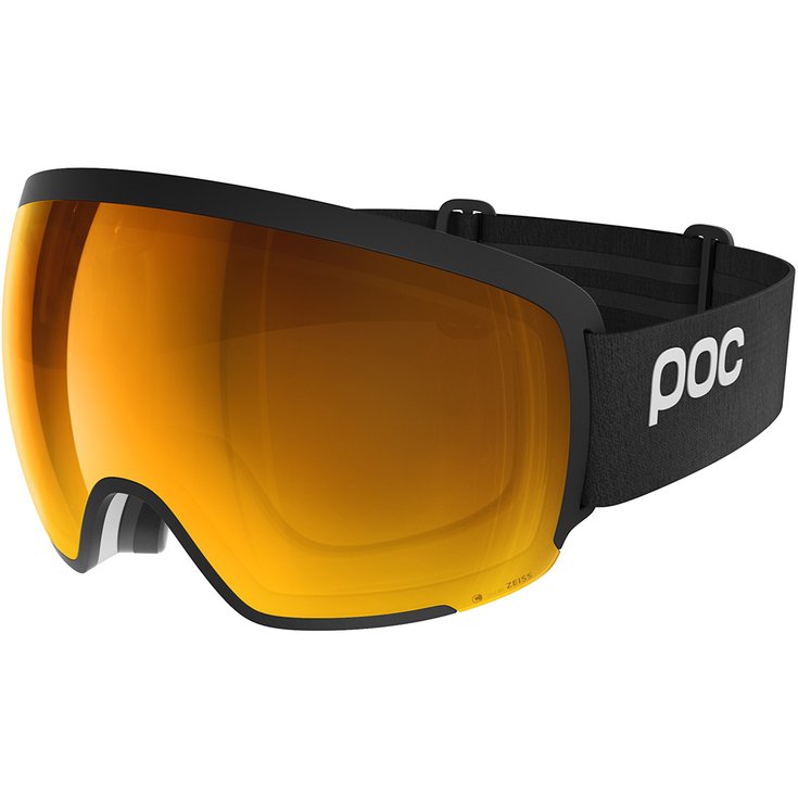 Poc Masque de Ski Orb Clarity Uranium Black Spektris Orange Présentation