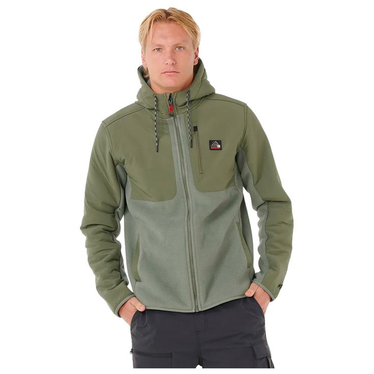Rip Curl Polaire Anti Series Search Cactus Green Présentation
