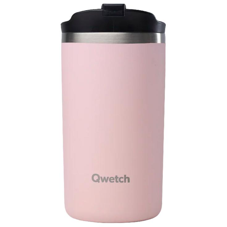 Qwetch Mug Travel Mug 350 ml Pastel Rose Présentation