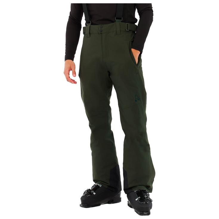 Protest Pantalon Ski Prtrowens Snowpants Kale Green Présentation