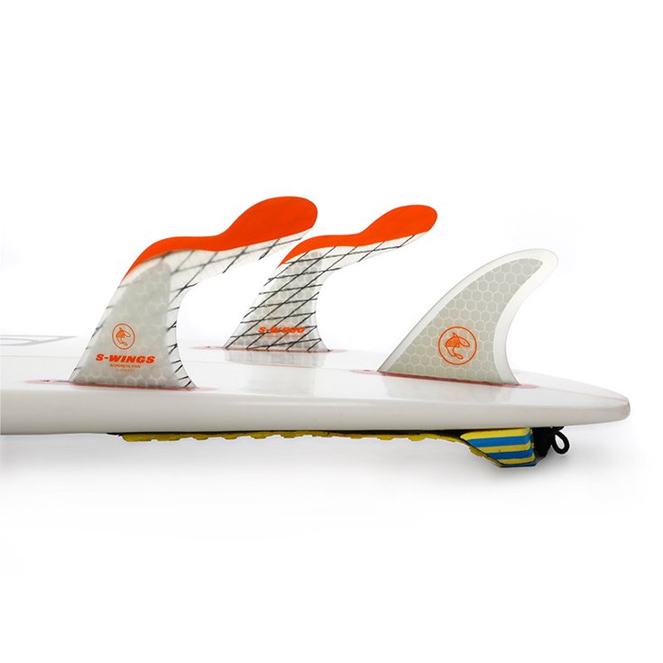 S Wings Ailerons Surf Dérives de surf S Wings SW500 - Orange Pro - Futures Fins Profil