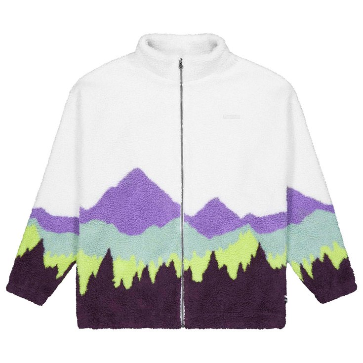 Picture Polaire Nyss Zip Fleece Purple Mountains Présentation