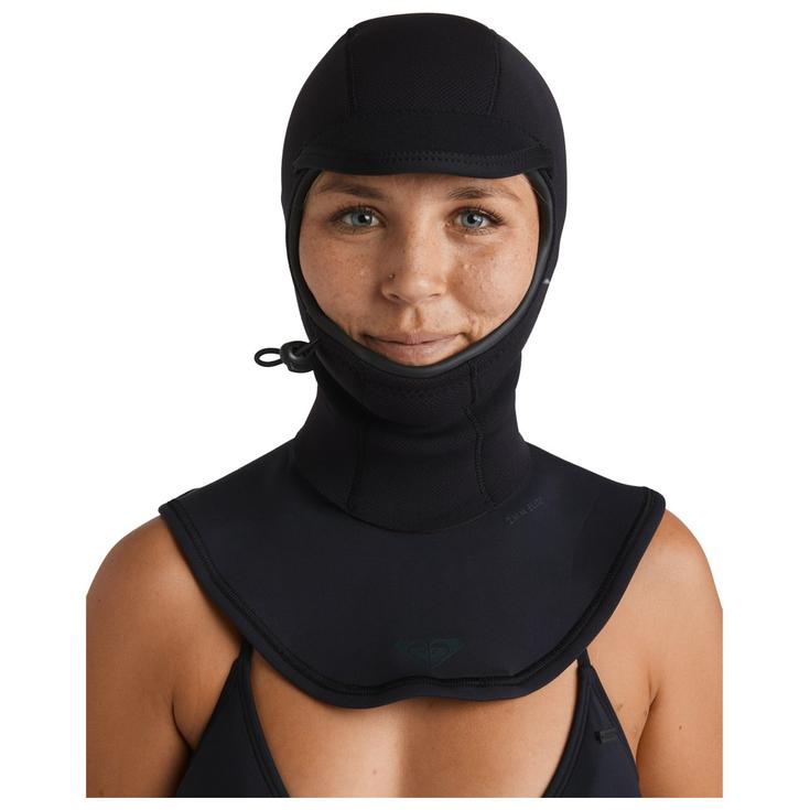 Roxy Cagoule Neoprene 2.0 Elite Hood Black Présentation