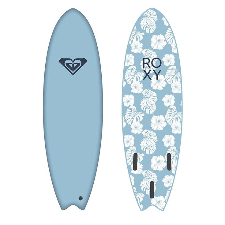 Roxy Board de Surf Bat Board - Blue Profil