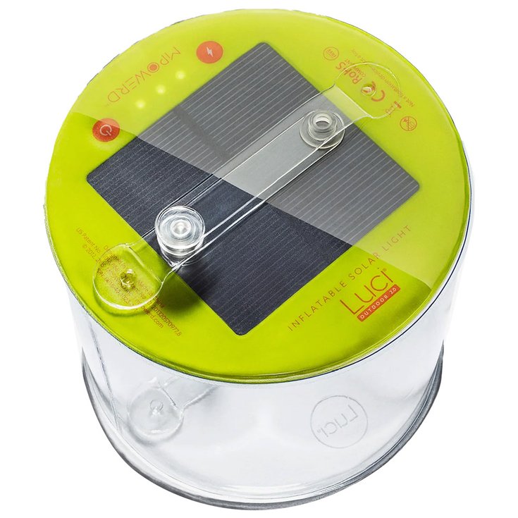 Mpowerd Lanterne Luci Outdoor 2.0 Translucide Green Présentation