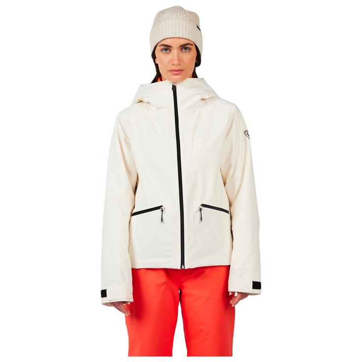 Rossignol Blouson Ski W Rochrun Insulated Jacket Nature White Présentation