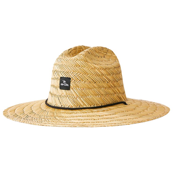 Rip Curl Chapeaux Brand Straw Hat Natural Présentation