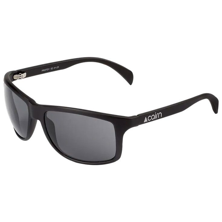 Cairn Lunettes de soleil Takao Mat Black Silver Polarized Présentation