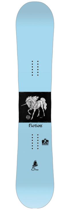 Gnu Planche Snowboard Fiction Dos