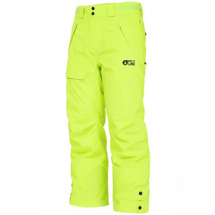 Picture Pantalon Ski Time Acid Lime Présentation