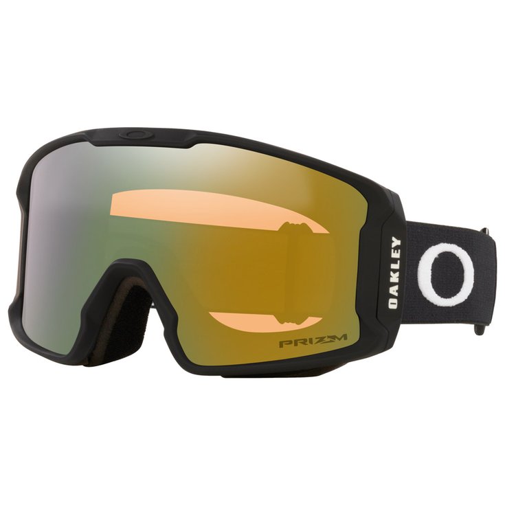 Oakley Masque de Ski Line Miner M Matte Black Prizm Jade Gold Iridium Présentation