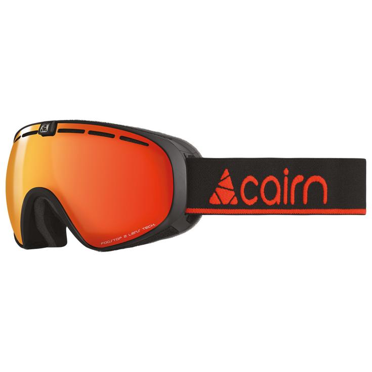 Cairn Masque de Ski Spot Mat Black Orange Mirror Otg Spx 3000 Ium Présentation