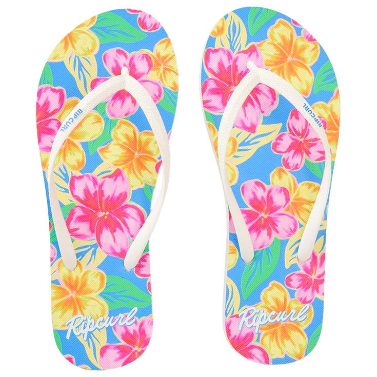 Rip Curl Tongs Mixed Bloom Open Blue Présentation