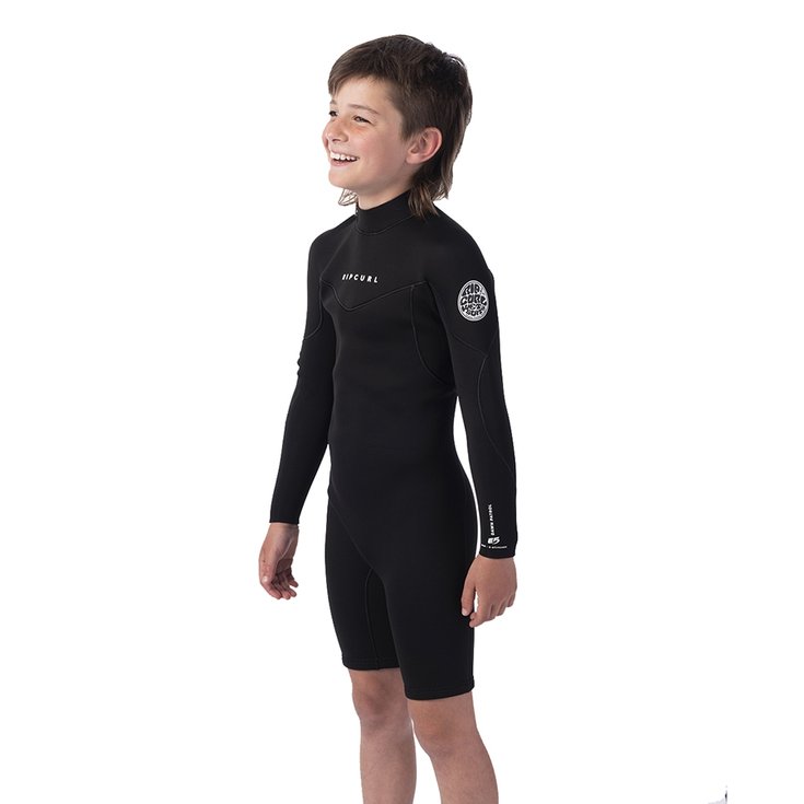 Rip Curl Shorty Junior Dawn Patrol 2/2 - Black Dos