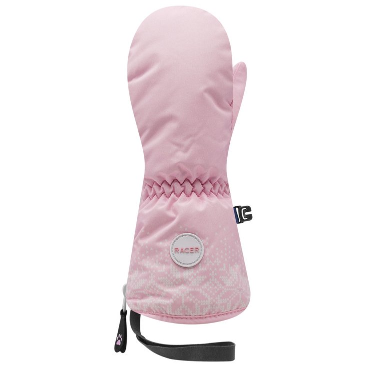 Racer Moufles Babyprint 3 Pink Présentation