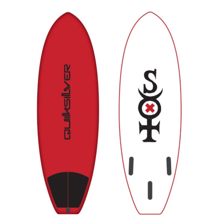 Quiksilver Board de Surf Sof Rider - 5'6" / 198 cm Profil