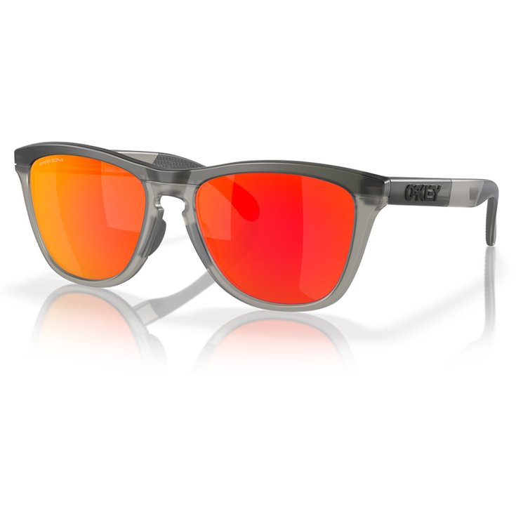 Oakley Lunettes de soleil Frogskins Range Matte Grey Smoke Grey Ink Prizm Ruby Présentation