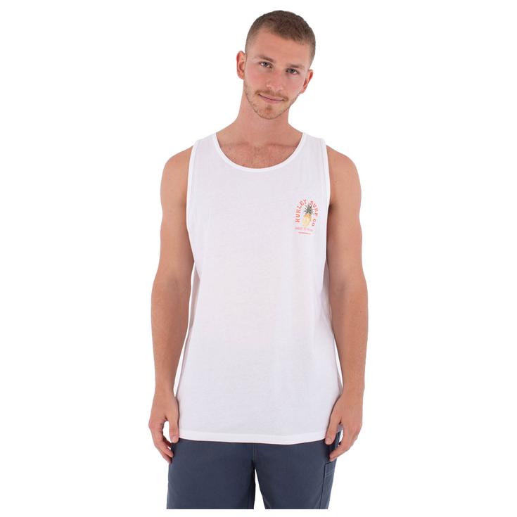 Hurley Tee-shirt Printing Press Berjim White Présentation