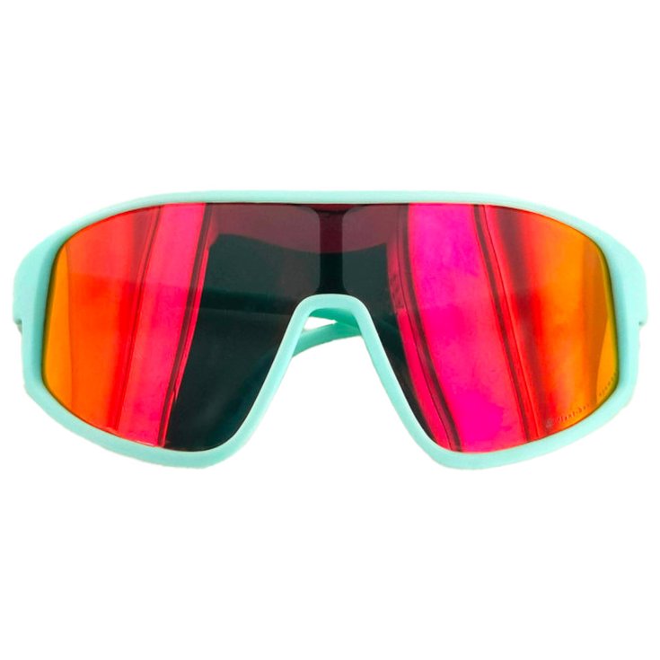 Moken Vision Lunettes de soleil Mini Rockett Mint Red Cat.3 Polarized Présentation