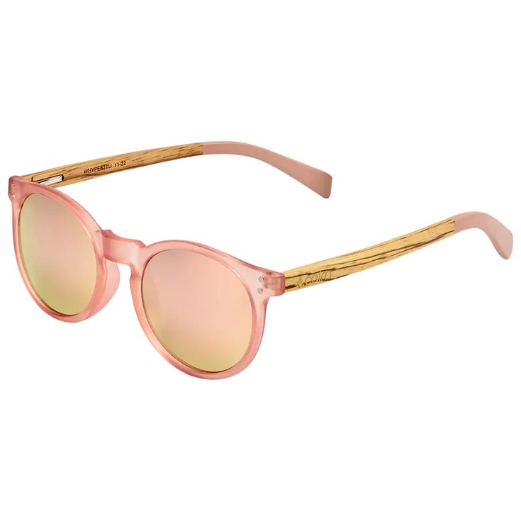 Cairn Lunettes de soleil Hype Mat Transparent Powder Pink Wood Présentation