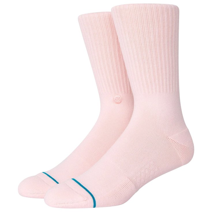 Stance Chaussettes Icon Socks Pink Présentation
