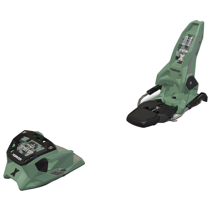 Marker Fix Ski Griffon X 13 105mm Green Black Présentation