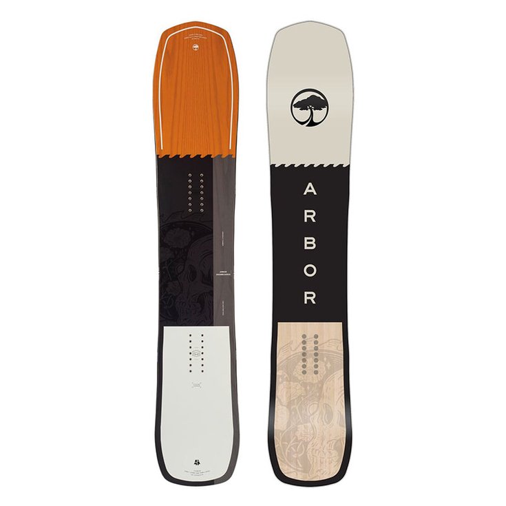 Arbor Planche Snowboard Crosscut Camber Profil