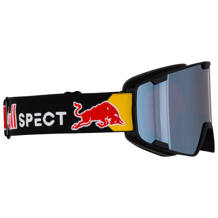 Red Bull Spect Masque de Ski Park Matt Black Orange Silver Mirror Présentation