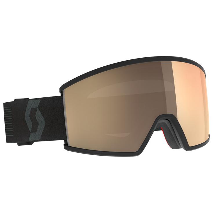 Scott Masque de Ski Ambit Mineral Black Amp Light Sensitive Bronze Chrome Présentation