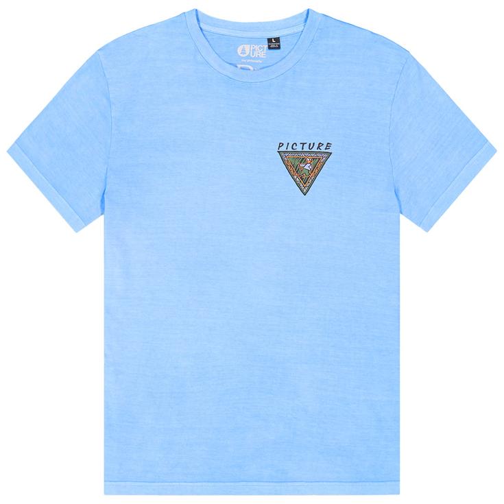 Picture Tee-shirt Chilanko Tee Shirt Washed Vista Blue Présentation