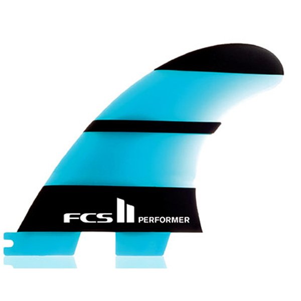 Fcs Ailerons Surf II Performer Neo Glass Quad - Medium Présentation