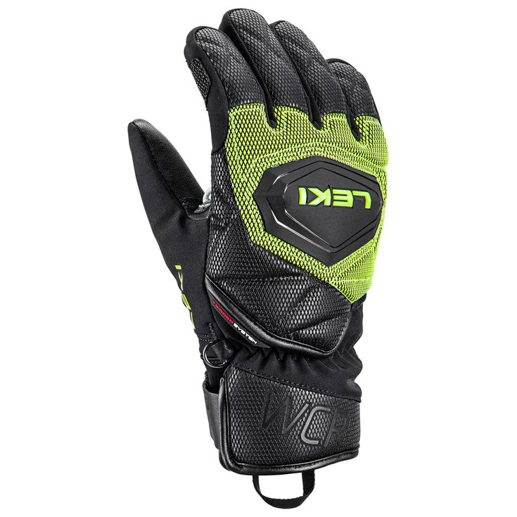 Leki Gant Wcr Coach 3D Junior Black Ice Lemon Présentation