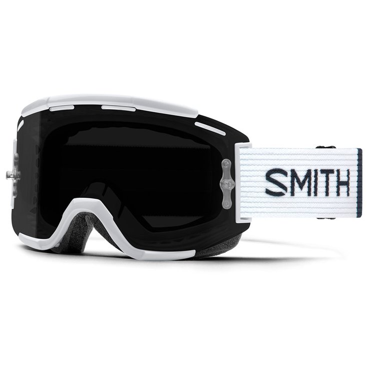 Smith Masque VTT Squad MTB White - ChromaPop Sun Black Présentation