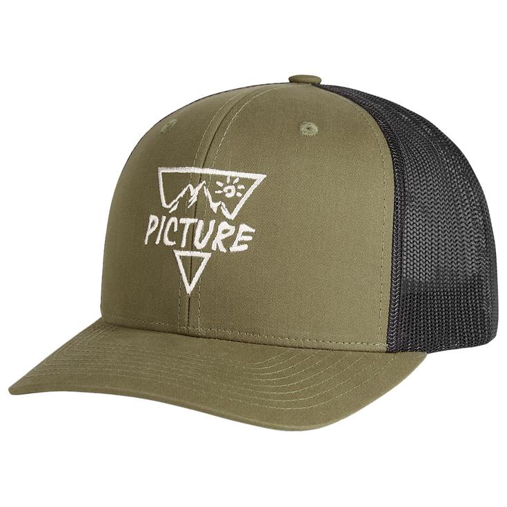 Picture Casquettes Zephyr Trucker Cap Tobacco Présentation