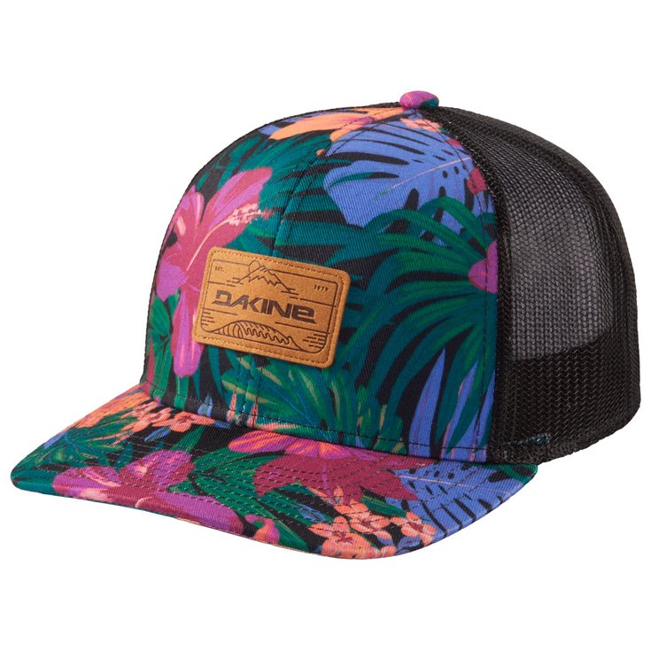 Dakine Casquettes Peak To Peak Trucker Hat Black Tropidelic Présentation